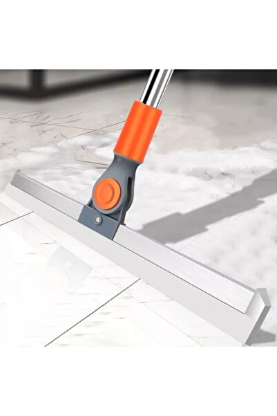 AYLA STAND Temizleme Fırçası Uzun Saplı Teleskopik Sihirli Süpürge Silikon Silecek