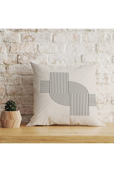 LadiesHome Husă decorativă pentru pernă cu două fețe, digitală, cu imprimeu d...