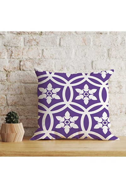 LadiesHome Husă decorativă pentru pernă cu două fețe, digitală, cu imprimeu d...