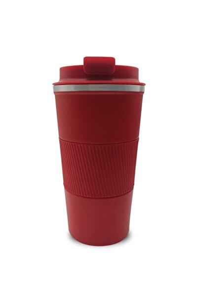 GIFTS STORE Cană termos din oțel roșu (500 ml) din oțel inoxidabil, care nu s...