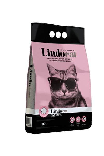 Lindo Cat Lindocat 10 Lt Bebek Pudralı Ince Bentonite Kedi Kumu Prestıge Baby...