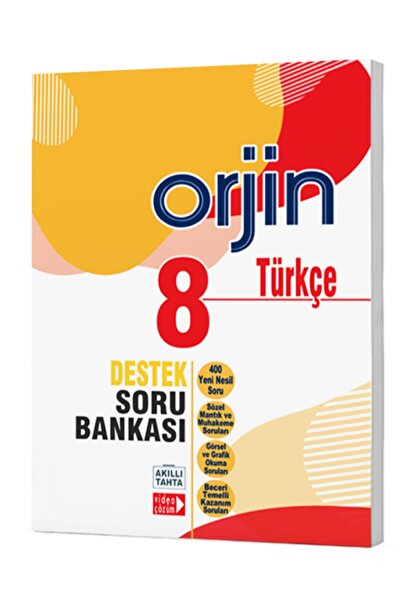 Gama Yayınları 8 Sınıf Lgs Orjin Türkçe Destek Soru Bankası