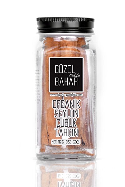 Güzel Ada Gıda Güzel Gıda Organik Seylon Çubuk Tarçın