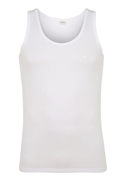 Pierre Cardin 100% памучна мъжка бяла тениска