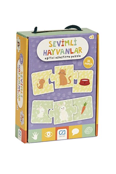 CA Games لغز حيوانات لطيفة عمرها عامين مكون من 36 قطعة