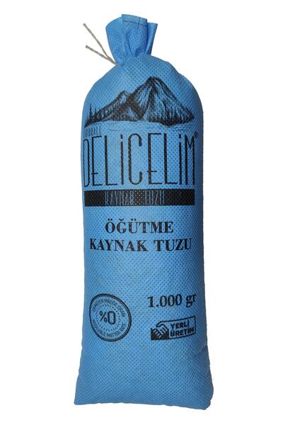 DELİCE Kırıkkale Lim Doğal Kaynak Tuzu Sofrada Öğütme 1000 gr