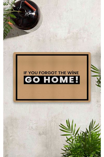 Vagonik Digital Printed 50x70cm Decorative Multi-Purpose Indoor and Outdoor Door Mat
