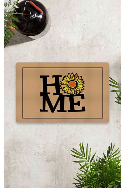 Vagonik Digital Printed 50x70cm Decorative Multi-Purpose Indoor and Outdoor Door Mat