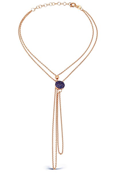 Argentum Concept 925 Ayar Gümüş Çift Zincirli Tasarım Şahmeran - B044501