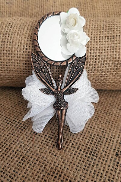 Genel Markalar Melek Ayna Lazer Çiçekli Söz Kina Nikah Şekeri Hediyelik 50 Adet