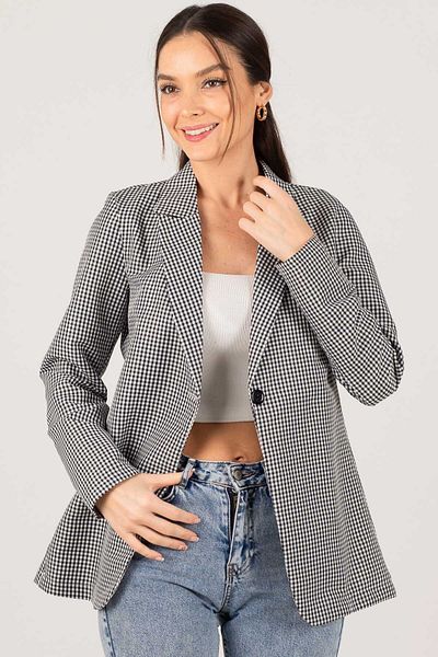 armonika Blazer - Schwarz - Regular Fit