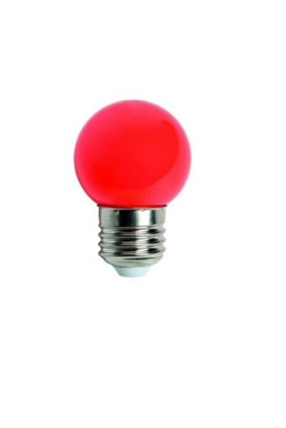 Genel Markalar 1 W Kırmızı Renkli Led Gece Lambası Ampulü