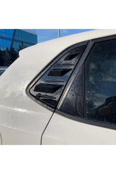 Carmind Vw Polo Kelebek Cam Vizörü Piano Black 2011-2018