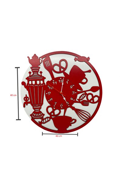 Ahşap Mutfak Için Duvar Saati