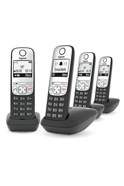 GIGASET A690 Quad 4 Ahizeli Dect Telsiz Telefon