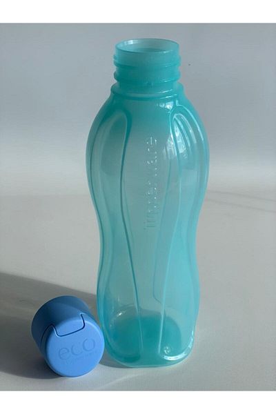 Tupperware Eco 750 Ml Blue Bottle