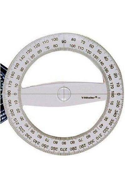 Yıldızlar Minkale 360 Degree Protractor
