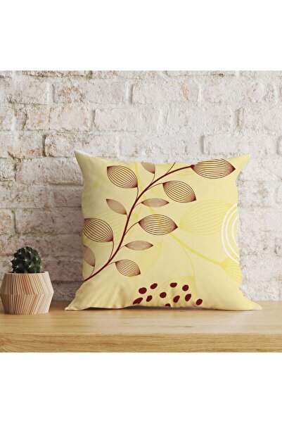 LadiesHome Husă decorativă pentru pernă cu două fețe, digitală, cu imprimeu d...