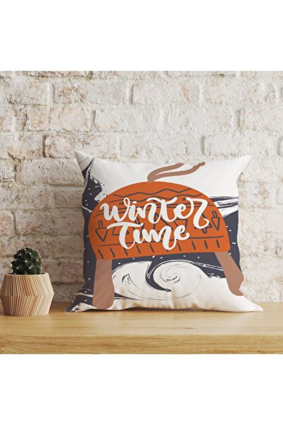 LadiesHome Husă decorativă pentru pernă cu două fețe, digitală, cu imprimeu d...