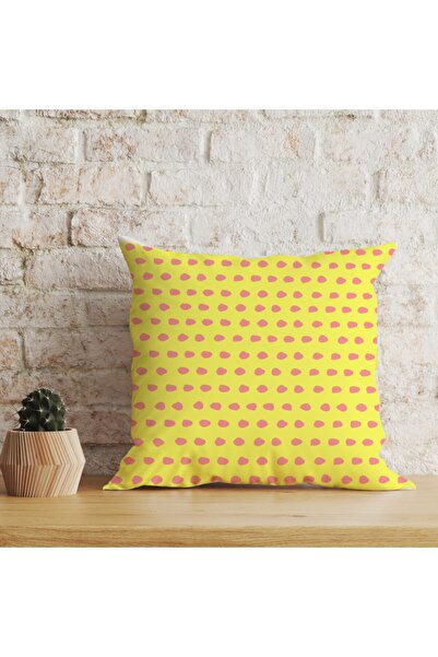 LadiesHome Husă decorativă pentru pernă cu două fețe, digitală, cu imprimeu d...