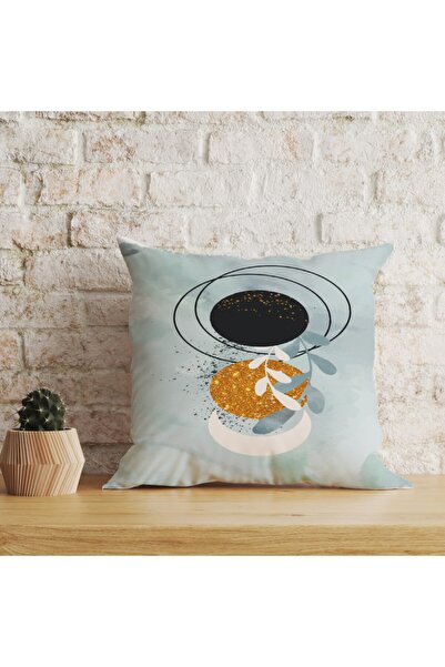 LadiesHome Husă decorativă pentru pernă cu două fețe, digitală, cu imprimeu d...