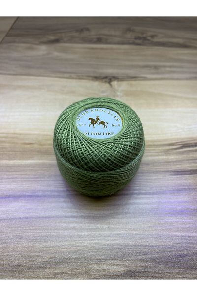 Fırfır Tuhafiye Ulukardeşler Silky Way Cotton Like Etamine Cross Stitch Floss 10 Gr No:8