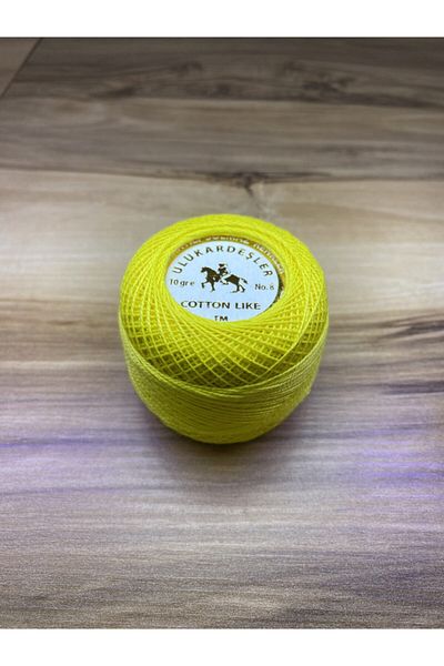 Fırfır Tuhafiye Ulukardeşler Silky Way Cotton Like Etamine Cross Stitch Floss 10 Gr No:8