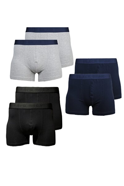 Black Bear Erkek Boxer Likralı Ultra Rahat 6'lı