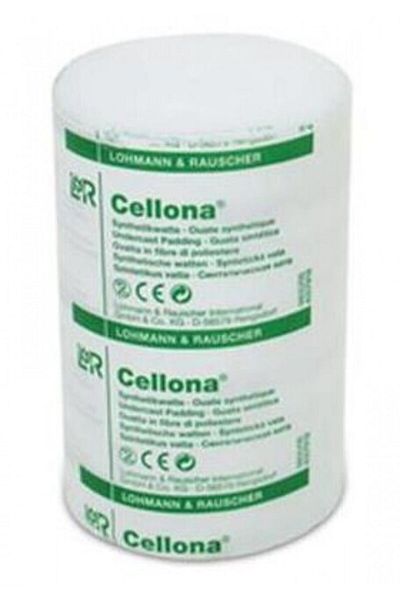 Lohmann & Rauscher حشوة سيلونا الاصطناعية - قطن تحت الضمادة 15 سم × 3 م - قطعة واحدة