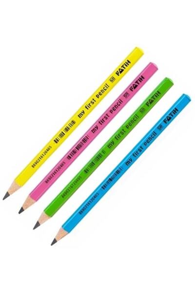 Fatih My 4-Piece Jumbo Fat Triangle Pen - Starting Writing Pen - 24149