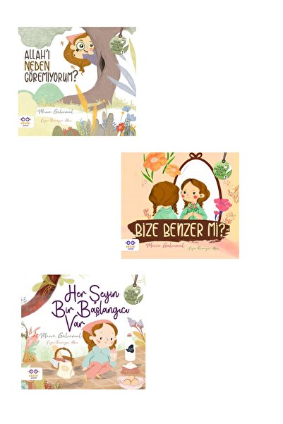 Cezve Çocuk Merve Gülcemal Küçük Merve'nin Büyük Soruları Serisi 3 Kitap Set
