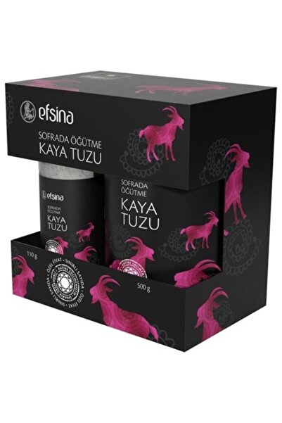 Efsina Çağrı Kaya Tuzu 500 Gr + 110 Gr