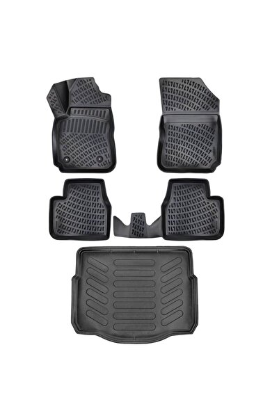Rizline Citroen C4 Cactus 2014 Sonrası 3d Paspas Ve Bagaj Havuzu Seti