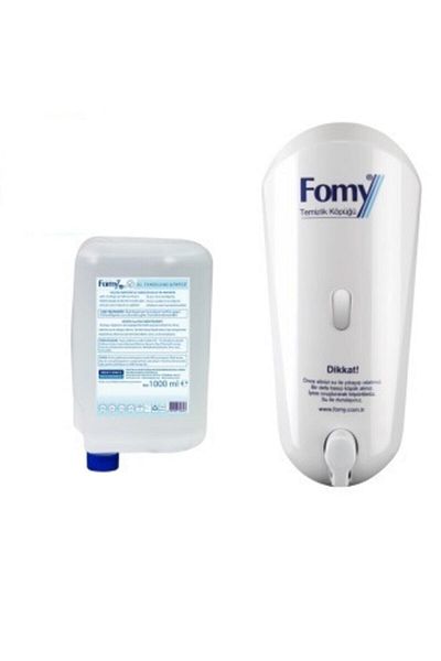Fomy Standard Foam Soap Cartridge 1000 Ml+1 White Dispenser