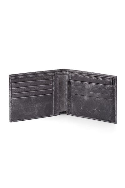 Polo Air Genuine Gray Leather Wallet