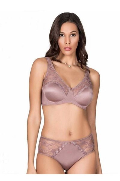 Le Jardin - Christine, Soft Cup, Unfilled, Underwire, Lace Detailed, Gathering Σετ εσώρουχα σουτιέν