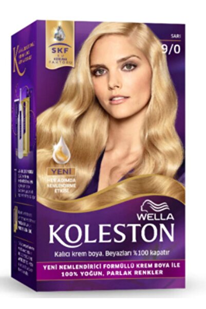wella koleston Koleston Kit 9.0 Sarı Saç Boyası