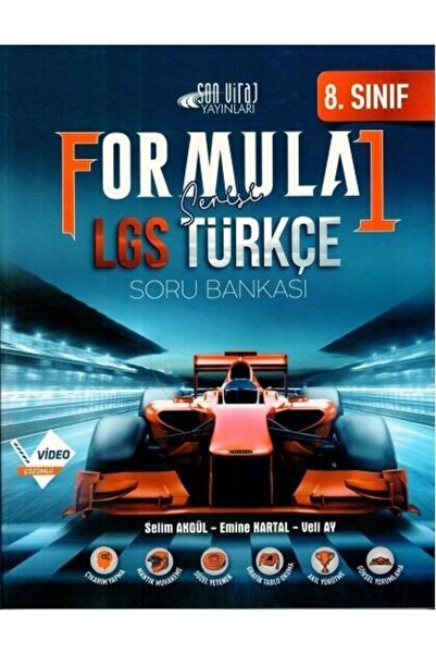 Son Viraj Yayınları 8. Sınıf Lgs Türkçe Formula 1 Soru Bankası