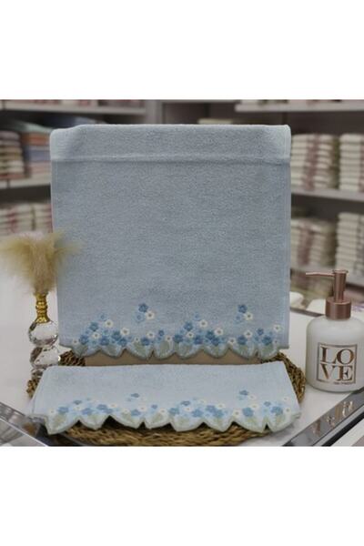 ARLIVA Bambu 3d Nakışllı 30*50 Havlu 2li