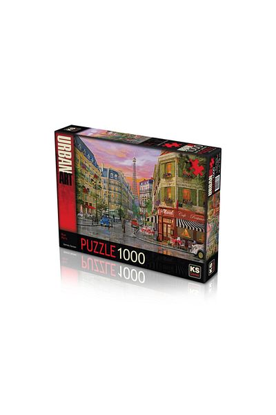 Ks Puzzle Rue Paris 68x48 Cm 1000 Pieces Ks Games Puzzle