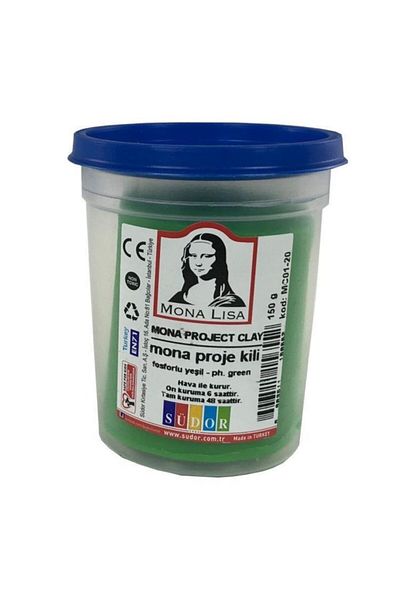 Südor Mona Lisa Mona Project Clay 150 gr Highlighter Green