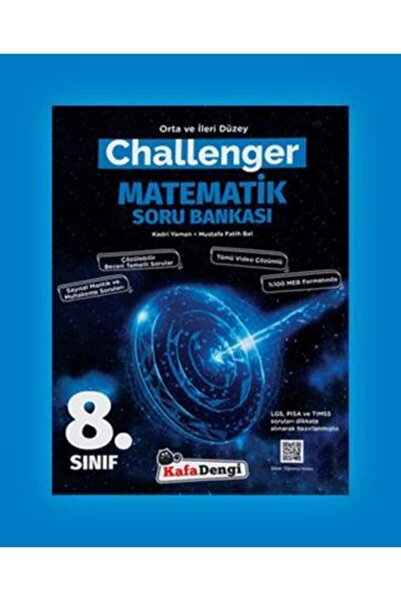 Kafa Dengi Yayınları Kafa Dengi 8. Sınıf Challenger Matematik Soru Bankası