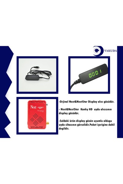 NEXT NEXTSTAR Next Kanky Hd Uydu Display Alıcı Göz