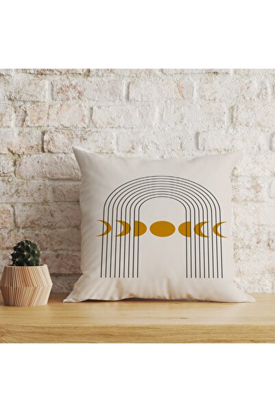 LadiesHome Husă decorativă pentru pernă cu două fețe, digitală, cu imprimeu d...