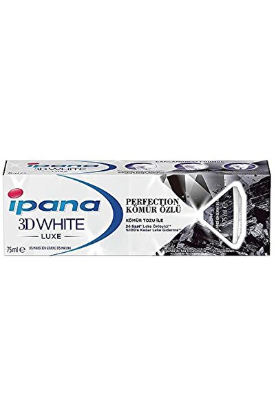 İpana Marka: Ipana 3 Boyutlu Beyazlık Luxe Diş Macunu Charcoal 75 Ml Kategori: Diş Macunu