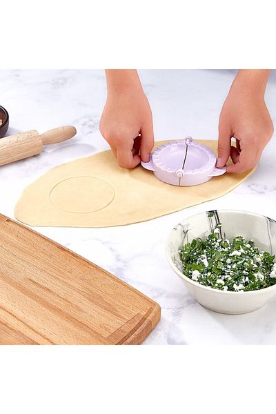 MİMOZA PARK Mimosa Practical Plastic Ravioli Pastry Mold 1 Piece