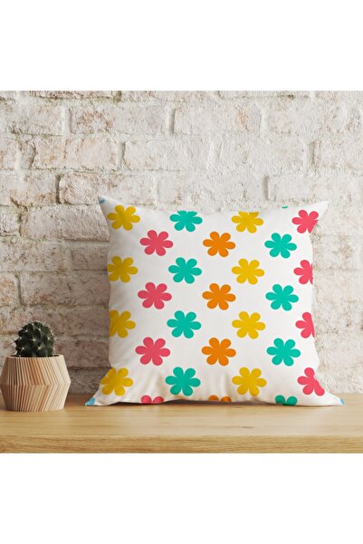 LadiesHome Husă decorativă pentru pernă cu două fețe, digitală, cu imprimeu d...