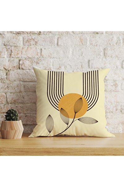 LadiesHome Husă decorativă pentru pernă cu două fețe, digitală, cu imprimeu d...