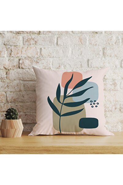 LadiesHome Husă decorativă pentru pernă cu două fețe, digitală, cu imprimeu d...