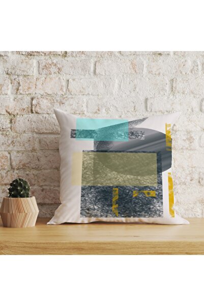 LadiesHome Husă decorativă pentru pernă cu două fețe, digitală, cu imprimeu d...